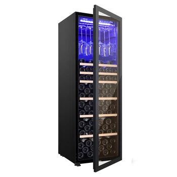система за охлаждане ъглова отворена мебели хладилна инсталация от 500 зона на малък поръчка компресор вино хладилник cellar sicao хладилник