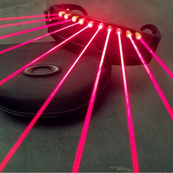 Лазерни очила DJ Disco Party Light Stage Show Танцови светещи led очила за нощен клуб, подпори, за да се изяви в бара