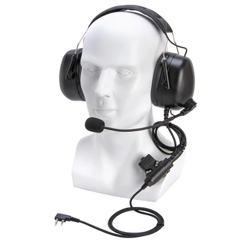 U94 ПР + Универсален авиационна слушалки Пилотните слушалки за преносими радиостанции Icom V8 V80 V82