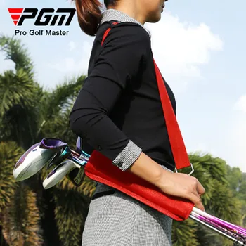 PGM Лека чанта за носене на стика за голф Преносими пътни чанти с регулируем пагон, лесно разбираемые чанти за тренировки по голф