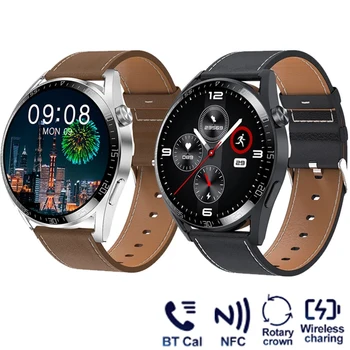 Смарт Часовници За Samsung Galaxy A03 Основната OPPO K10x ZTE Blade V41 Vita Samsung Galaxy За Мъже И Жени 1,5-Инчов HD Екран, NFC Smartwatch