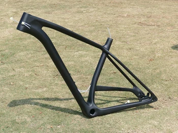 Висококачествено Напълно Въглеродна 29ER Plus boost Рамка за Планински Велосипед 148 мм * 12 мм През Оста на МТБ Велосипедна Велосипедна Рама 17
