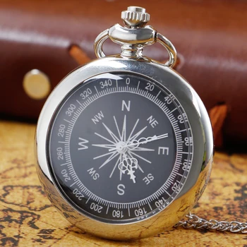 Дизайн на циферблата, сребърен джобен часовник без покритие, персонализиран винтажное кварцевое огърлица, верижка, часовници, най-добрият подарък за мъже