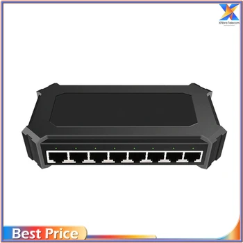 8-портов gigabit ethernet unmanaged мрежов комутатор хъб за домашния офис, Ethernet-сплитер, Щепсела и да играе десктоп или монтиране на стена