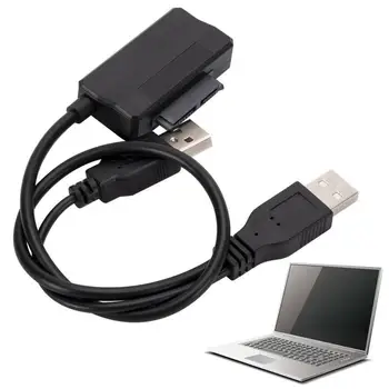 Външен Диск SSD Конвертор Кабел-Адаптер За Оптичен диск С интерфейс USB Universal Bus кабел за Преобразуване USB2.0 За 6p7p