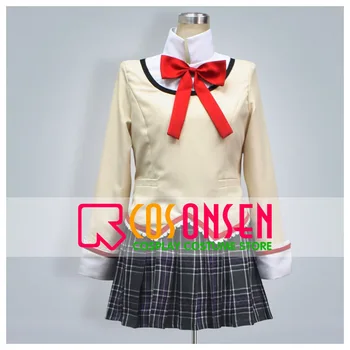 Cosplay момичета Puella Magi Madoka Magica училищна униформа за момичета Cosplay костюм пълен комплект за поръчка