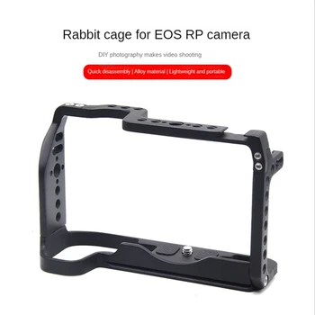 Рамка за фотоапарат DSLR Cage Frame Кутия С дупки за резби 1/4 За Canon EOS RP Функция за Закрепване на микрофона Magic Arm Fill Light