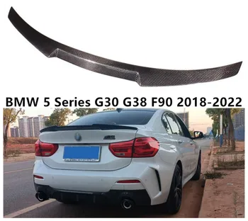 Спойлер За BMW за BMW Серия 5 G30 G38 F90 20218-2022 на Задното Крило Устна на Опашката спойлер на багажника От Настоящия Въглеродни Влакна