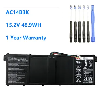 AC14B3K 15,2 В 3220 mah Батерия за лаптоп Acer Aspire R5-571T R5-571TG S14 CB3-511 Swift 3 3S F314-51 R На 11 R3-131T S14 AC14B8K