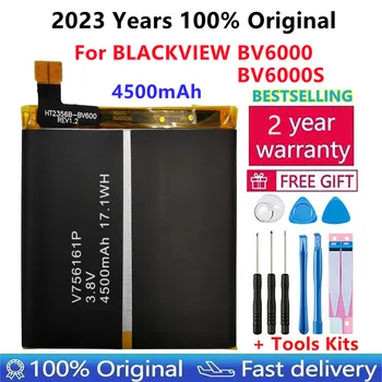 2023 Гореща батерия BV6000 100% оригинал за BLACKVIEW батерия за мобилен телефон BV6000S капацитет от 4500 mah с номер за проследяване