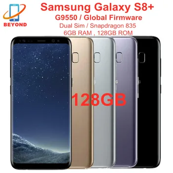 Samsung Galaxy S8 + S8 Plus G9550 128 GB ROM, 6 GB оперативна памет, Две sim-карти Восьмиядерный 6,2 
