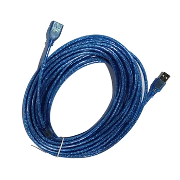 1 5 3 5 10 метра удлинительного кабел USB 2.0 мъжа към жената, синхронизация на данни, сверхскоростная зареждане, USB удължителен кабел