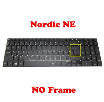 Клавиатура Nordic за ACER 5830 V3-551 V121702FK4 NK.I171S.00K V121702AK4 PK130N42A23 NK.I171S.00K MP-10P36DN-5281W 0KN0-7N1ND2213