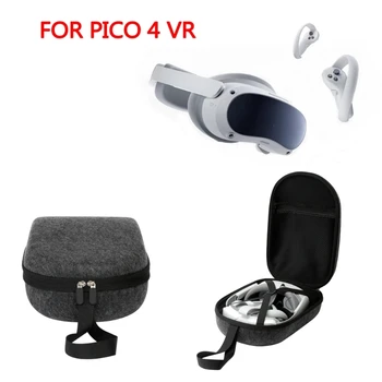 за Pico 4 Чанта за Слушалки Виртуална Реалност, Чанта За Защита От Надраскване, Очила за Виртуална Реалност, Защитен Калъф за Пътуване, Чанти с Дръжки, Държачи 896C
