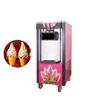 Вертикална машина за производство на сладолед, на най-популярната машина за производство на замразено кисело мляко, оборудване за производство на popsicle с три вкусове от неръждаема стомана
