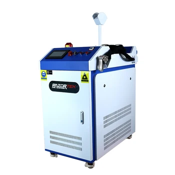 Оптични лазерни чистящая машина Razortek за премахване на ръждясали боя от метал, лазерен пречистване 1000 W 1500 W