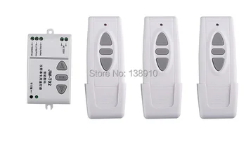 Продава горещ безжичен ключ заден ход AC220v remote switch с двойно горивото безжичен ключ Проектиране на екрана на дистанционното управление на завесата