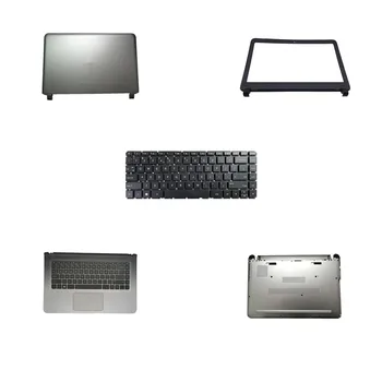 Клавиатура за лаптоп главни Букви Горната част на Задния Капак на LCD дисплея Долния Капак на корпуса За HP 14-CS 14Q-CS 14q-cs0000 14q-cs1000 Черно САЩ