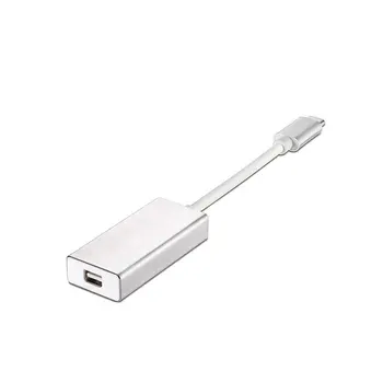 USB Адаптер-C към Mini DisplayPort, USB 3.1 Type C (Thunderbolt 3) към адаптер Mini DP 4K за MacBook Pro до светодиодному кино
