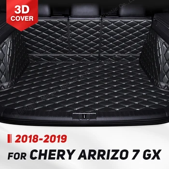 Автоматично подложка за багажника с пълно покритие за Chery Arrizo 7 GX 2018 2019, тампон върху багажника на колата, аксесоари за защита на купето на товарен подложка