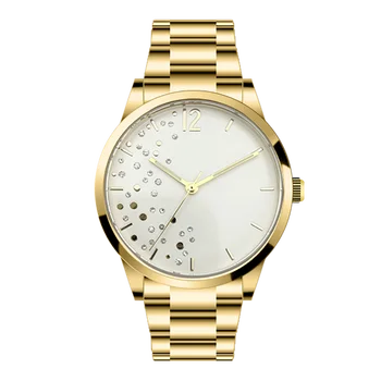 smvp Изкуствени диаманти на циферблата часа в бял цвят, съблазнителен дамски модни часовници