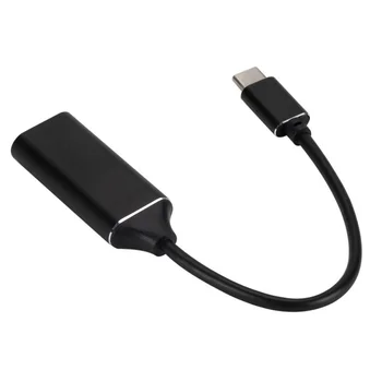 Съвместим с USB Type-C HDMI Кабел Type-C HD-MI 4K 30Hz Кабел 4K Видео Конвертор за Преносими КОМПЮТРИ MacBook Huawei Капитан 30