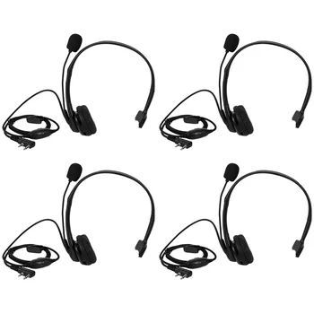 Слушалки с 4X2-пинов микрофон ПР Слушалки за слушалки UV5R 5R/888S