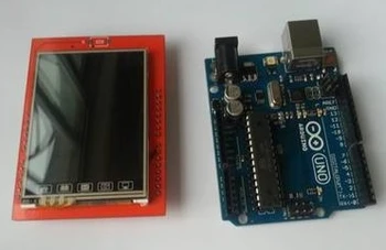 Такса UNO + 2,4-инчов HD TFT LCD модул със сензорен панел