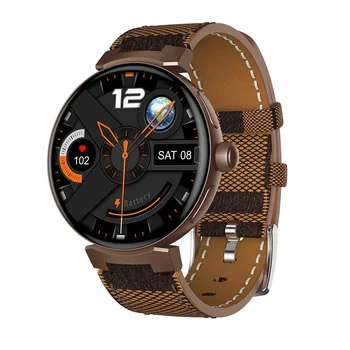 DV05 Умни часовници за мъже с по-голям екран 1,45 инча на NFC Bluetooth Предизвикателство за проследяване на сърдечната честота на спортни умни часовници с безжично зареждане