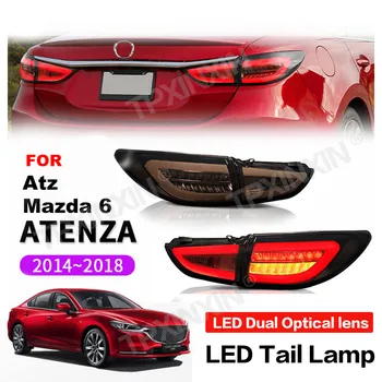 За Mazda Atenza 2014-2018 Led Задна Светлина В Събирането на Знаменца Модификация на Волана, Щепсела и да Играе Сигналната Лампа Автоаксесоари DRL