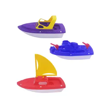Кораб лодка Играчки за баня Игра за душата на Творчески гладка лодки, за корабни бани играчки за партита, подаръци за деца от предучилищна възраст за рожден ден, подарък за душата