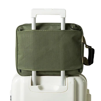 2023 Нова Армията Зелена Чанта Екип Чанти, Мъжки И Женски-Големи Ръчни Уикенд Бизнес Пътуване Посадъчен Багажа За Количка Чанта За Носене Облекло