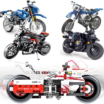 Мотоциклет комплект способи за градски автомобил moc, комплекти за моделиране на строителни блокове, комплекти от бебешки играчки, който е съвместим с расата на мотоциклет, техническа информация