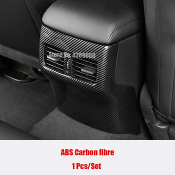 ABS матиран/карбон за Mazda 3 Седан 2019 2020, аксесоари, задната част от превозното средство, отдушник за климатик, рамка, накладки, стикер
