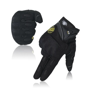 Мотоциклетни Ръкавици за сензорен екран guantes automovilismo предпазни средства С пълна Пръст Дишащи За Мотокрос rekawiczki motocyklowe