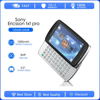 Sony Ericsson CK15 Възстановени-Оригинален Мобилен телефон Отключени ck15i 3.0'3G WIFI FM-Радио Отключени Телефон Безплатна доставка