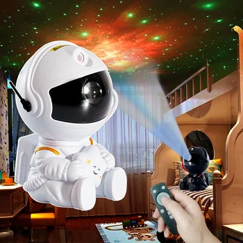 Проектор астронавти, звездното небе, Галактики, звезди, проектор, нощна светлина, led лампа за вашия интериор, спални, декоративни ночники, подарък