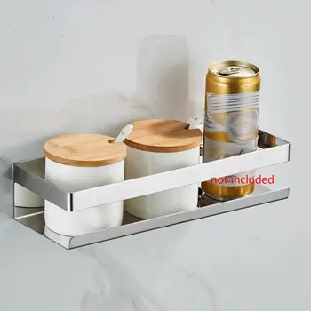 Рафт за кухненските подправки, може да се адаптира към различни стилове на дизайн, голям капацитет