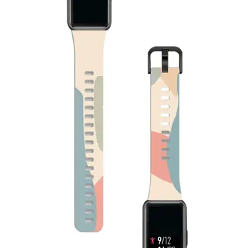 Цветни часовници за Band Honor 6, разменени силиконов каучук, разменени гривна, каишка за Huawei, аксесоари за гривни Fit