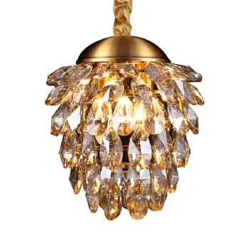 Украса гардероб в постмодерния стил, led висящи лампи, железен кристал, окачен лампа за дневна, осветителни тела за преминаване, осветление за коридор