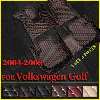 Автомобилни постелки за Фолксваген Голф 2004 2005 2006 2007 2008 потребителски накладки за краката авто килим аксесоари за интериора