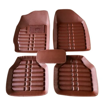 НОВИ, произведени по поръчка кожени автомобилни стелки за Toyota Auris E180 2012-2018 Килими, постелки, накладки за краката, аксесоари