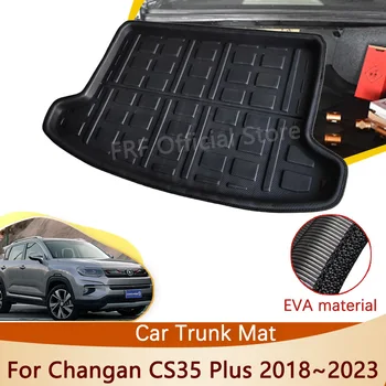 за Да Changan CS35 Plus 2018 2019 2020 2021 2022 2023 Аксесоари Подложка за багажника Етаж Тава Непромокаема Подложка За багажника Stickesr