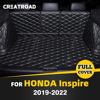 Автоматично подложка за багажника с пълно покритие за HONDA INSPIRE 2019 2022, тампон за автомобилен багажник, аксесоари за защита на купето на товарен подложка