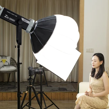 Комплект осветление Yidoblo Softbox 300 W 300 вата led студиен прожектор заполняющий светлина за професионална живо