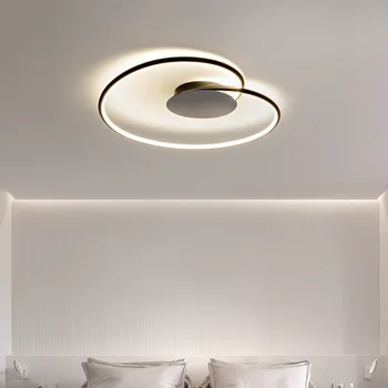 Модерни led таван осветление за всекидневната, декоративни прости атмосферни осветителни тела за дома, креативна спалня, кухня