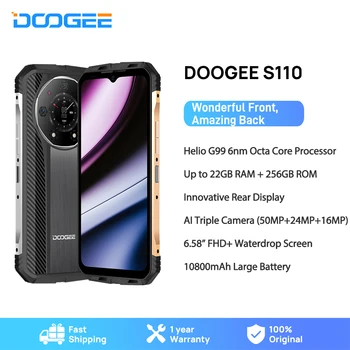 DOOGEE S110 Здрав 12 + GB 256 GB Заден Дисплей 6,58 