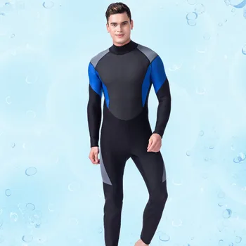 Мъжки 3 мм неопреновый неопрен за гмуркане, зимата на топло водолазный костюм, пълен костюм за плуване, сърфиране, каране на каяк, екипировка