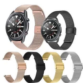 Миланската каишка за Samsung Galaxy watch 3 45 мм 41 мм/Active 2 За Huami Amazfit GTS Bip 20 мм и 22 мм гривна Huawei GT/2/2e band