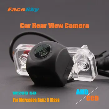 Автомобилна Камера FaceSky За Mercedes Benz C Class W203/W204/W205/W206 за Обратно виждане AHD/CCD 1080P Паркинг Аксесоари